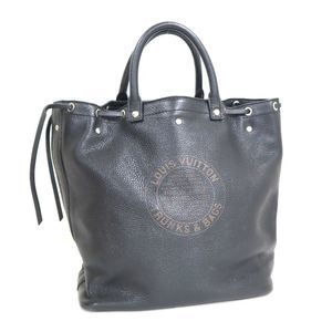 Louis Vuitton T&B Shoe Tobago Leather Tote Bag Black